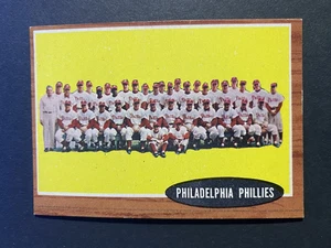 1962 Topps Baseball Philadelphia Phillies Team Card #294 - Picture 1 of 2
