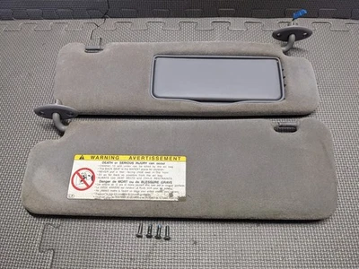 Toyota 4Runner 1996-2002 tela gris parasoles parasoles par de viseras espejo Foto 1 de 4