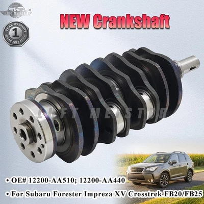 NUEVO cigüeñal para Subaru Forester Impreza XV Crosstrek FB20/FB25 12200-AA510 Foto 1 de 4