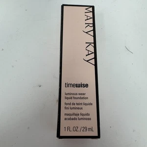 Mary Kay Timewise-Luminous Wear Beige 6 Liquid Foundation 1 Fluid Oz NOS 038710 - Picture 1 of 3
