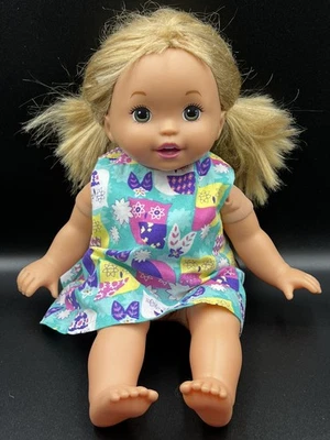 2011 Little Mommy Sweet as Me Baby Doll- Blonde Hair Green Eyes - Image 1 of 4