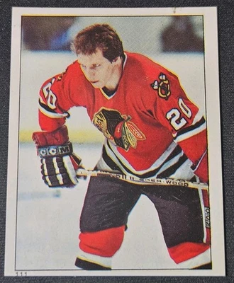 1983 O-Pee-Chee Al Secord Sticker 🚨🚨🚨 Chicago Blackhawks  - Image 1 of 2