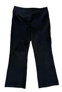 SPANX Pantalone Donna Taglia Large Nero Ponte Kick Svasato Vita Alta 20386 - Foto 1 di 17