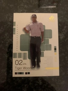 2002 Upper Deck SP Authentic #1 Tiger Woods..........NM-MT - Bild 1 von 2