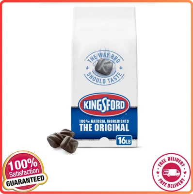 Kingsford Original Charcoal Briquettes, BBQ Charcoal for Grilling, 16 Pounds - Image 1 of 4