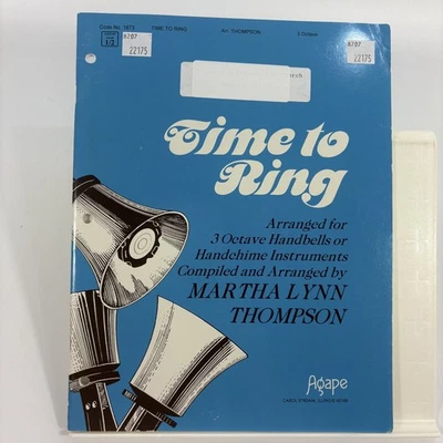 Time to Ring Sheet Music 3 Octave Handbells Martha Lynn Thompson - Image 1 of 4