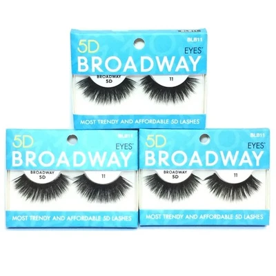 (3 PACK) Broadway 5D pestañas - 11, BLB11 - Imagen 1 de 2