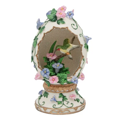 Figura de huevo musical Heritage House ramo de amor con melodía sobre el arco iris Foto 1 de 4