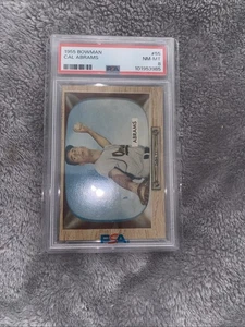 1955 Bowman - Cal Abrams #55 NM-MT 8 - Picture 1 of 2