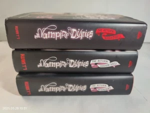 The Vampire Diaries Lot Of 3 Books Hardcover Nightfall Shadow Souls Midnight  - Picture 1 of 6