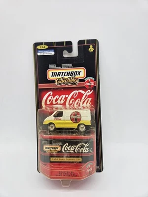 Vintage 1998 Matchbox Coca-Cola 1955 Ford Transit Van - 1:64 Diecast - Image 1 of 3