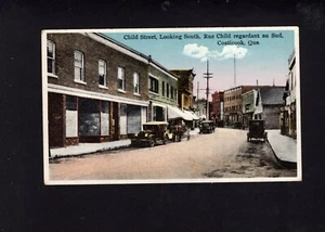 Coaticook, Quebec, Canada Child Street Looking South 20er Jahre - Bild 1 von 2