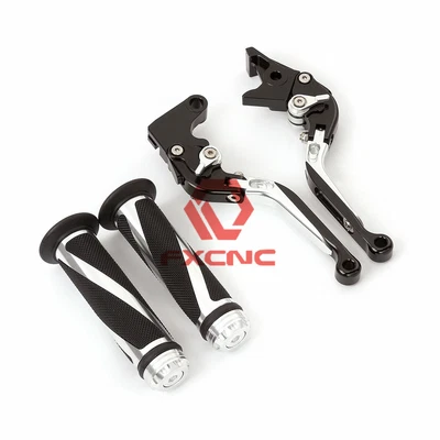 Clutch Brake Levers+Grips For Suzuki GSX1250 F/SA/ABS GSF1250 GSF1200 BANDIT - Изображение 1 из 4