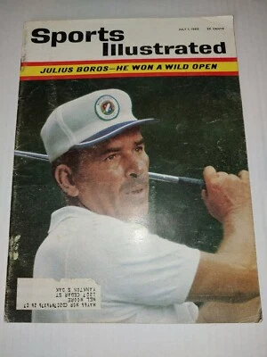 Sports Illustrated July 1, 1963 (Julius Boros, Golf) W/ Label - Image 1 of 4