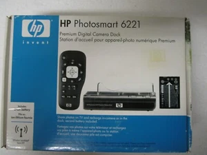 HP Photosmart 6221 Digital Camera Dock Station - Brand New Factory Sealed - Picture 1 of 8