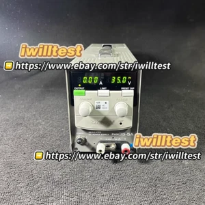 KIKUSUI PAN35-5A linear adjustable DC regulated power supply 30V/5A*IW - Picture 1 of 9