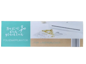 Folienapplikator für Laserdrucker Folienveredelung Einladungen Party Geburtstag  - Bild 1 von 2