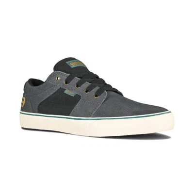Etnies Barge LS Skateschuhe - Dunkelgrau/Schwarz/Gold