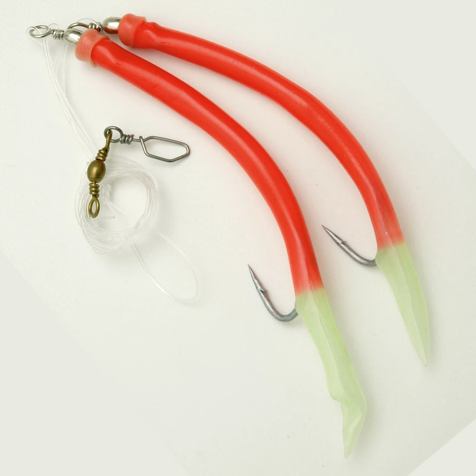 Seabehr Gummi Makk System Haken Beifänger Rig Paternoster Norwegen Angeln - Bild 1 von 1