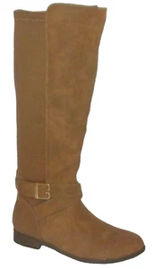 Nuevo en caja Dr. Scholl's Rate Ardilla Marrón Alto Botas Altas a la Rodilla para Mujer 6 M - Imagen 1 de 3