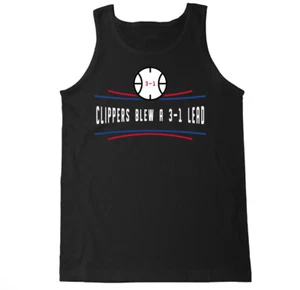 Camiseta sin mangas CLIPPERS BLEW A 3-1 PLOMO PEPITAS DE LOS ANGELES DENVER MEME BALONCESTO PARA HOMBRES - Imagen 1 de 5
