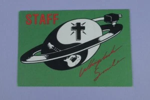 Billy Idol 1985 Whiplash Smile Tour - Unused Backstage Staff Tour Pass - Bild 1 von 1