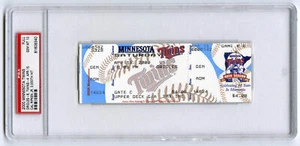 Cal Ripken Jr 3000 HIT FULL TICKET ENCAPSULATED Orioles PSA/DNA Grade 10 MINT - Picture 1 of 2