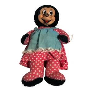 1950s Gund Disney J Swedlin Rubber Face Minnie Mouse - Picture 1 of 10