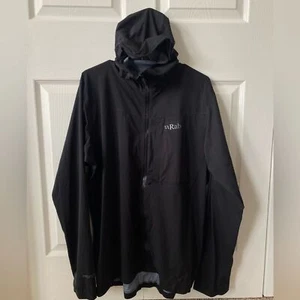 Rab kinetic rain coat in black size XL - Picture 1 of 8