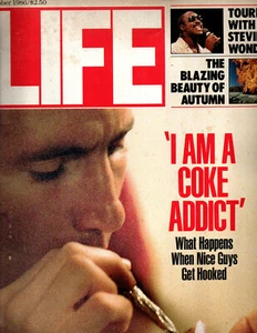 LIFE October 1986 I AM A COKE ADDICT Ads-Celebrities-Historical Events Vol 9 #10 - Picture 1 of 3