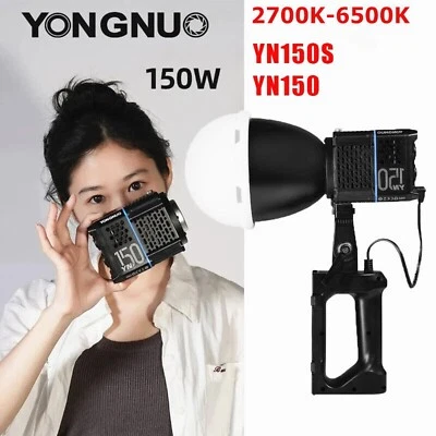 YONGNUO YN150 YN150S Mini COB Pocket Light 2700-6500K 150W Outdoor Video Light - Image 1 of 4