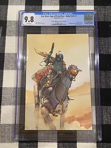 STAR WARS Age Of Rebellion Boba Fett #1 CGC 9.8 Ed Turca! 1 di 300 - Foto 1 di 2