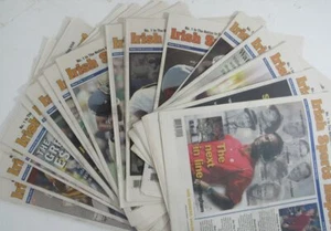 Lot of 21 2002 Notre Dame Irish Sports Report Magazines 148723 - Picture 1 of 2