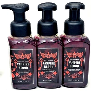 Bath Body Works Vampire Blood Gentle Foaming Hand Soap Halloween Lot of 3 - Picture 1 of 2