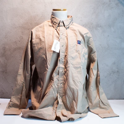 Vintage McDonald’s Long Sleeve Shirt Size X-Large New Old Stock Crystal Springs - Image 1 of 4