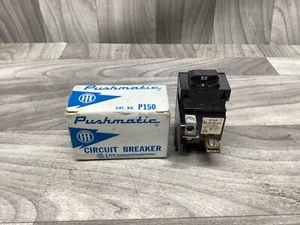 NEW SIEMENS ITE PUSHMATIC P150 CIRCUIT BREAKER 50A 120/240V 1-POLE #24G143PR7*CO - Picture 1 of 5