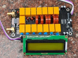 ATU100 7x7 N7DDC Assembled&tested Brett Mit 1602 LCD - Bild 1 von 4