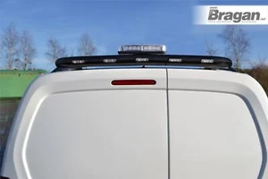 Barra techo trasero + baliza + LED 3 funciones x5 para adaptarse a Peugeot Expert 2007 - 2016 negro - Imagen 1 de 8