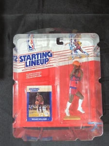 1988 Starting Lineup First Year NBA Reggie Williams With Protective Case C Pics - Picture 1 of 13