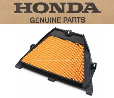 Elemento limpiador de filtro de aire genuino Honda 03 04 05 06 CBR600 CBR 600 RR OEM #C126 Foto 1 de 4