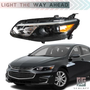 For Chevy Malibu 2016 2017 2018 Raplacement Driver Left Side Headlight Halogen - Picture 1 of 14
