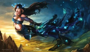 Artists of Magic Premium Play Mat NYX GREEK GODDESS Artist Alayna Lemmer NEW - Picture 1 of 1