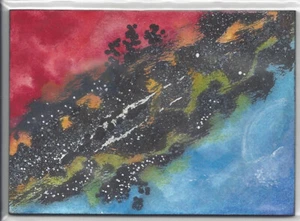 Tarjeta de boceto Viceroy Cards Space Series 2 2018 de James Linares - Imagen 1 de 3
