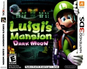 Luigi's Mansion: Dark Moon Nintendo 3DS juego probado en caja original muy buen estado - Imagen 1 de 4