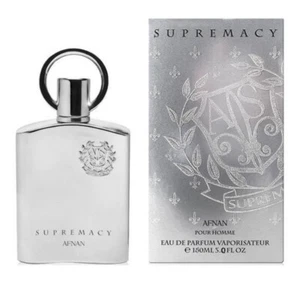 Afnan Supremacy Silver Unisex 5.0 5 oz 150 ml *Eau De Parfum* Spray New in Box - Picture 1 of 2