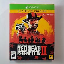 Red Dead Redemption II 2 Ultimate Edition Microsoft Xbox One Game CIB NEW SEALED