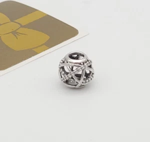Pandora 925 Sterling Silver Sparkling Galaxy Openwork Bead Charm - Picture 1 of 5