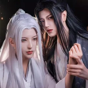 Ancient Hair Wig Chinese Unisex For Hanfu Cosplay Party Gifts Hairpiece Beauty - Picture 1 of 7
