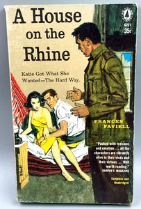 A House on the Rhine Paperback Book 1958 Popular Library Frances Faviell - Picture 1 of 3
