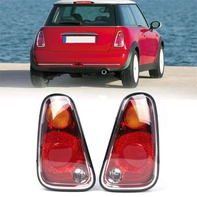 Carcasa Len de lámpara de luz trasera 2 piezas para Mini Cooper R50 R52 R53 2004-2006 Foto 1 de 4
